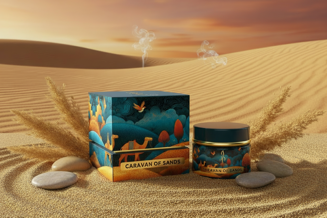 CARAVAN OF SANDS Desktop Ad - Clear Product